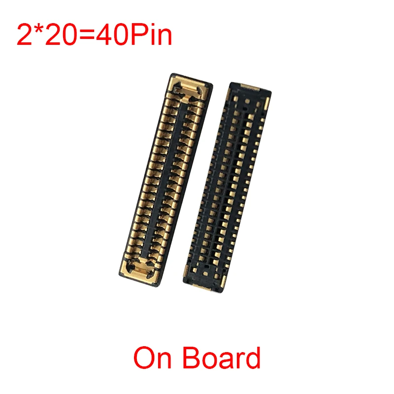 

5pcs 40 Pin LCD Display Screen FPC Connector On Motherboard Flex Cable For Huawei Mate 30 Pro 30Pro P Smart S Mate30 Mate30pro