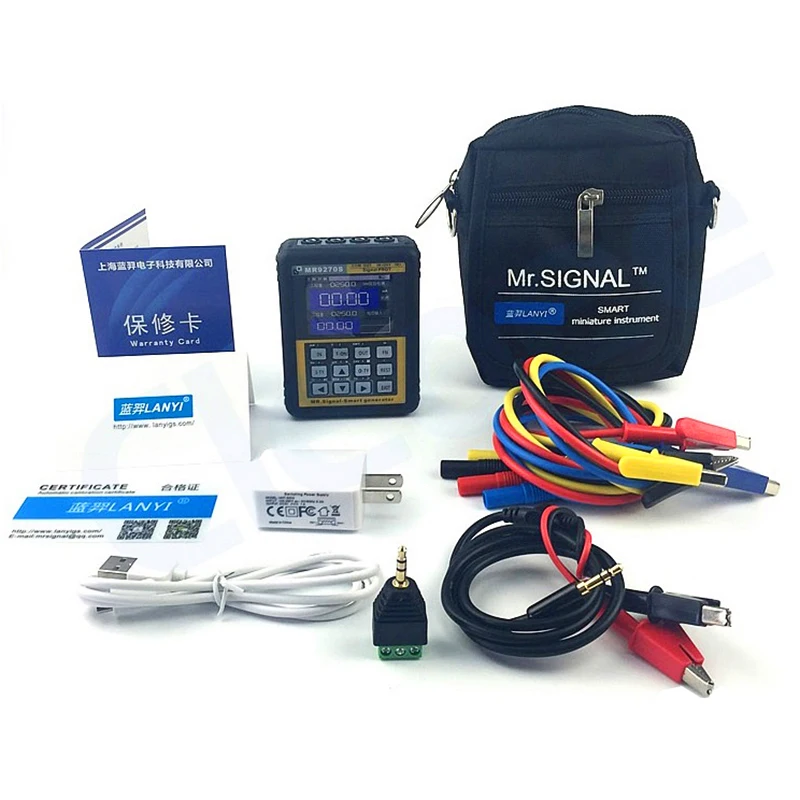 Imagem -02 - Atualizado Mr9270s Mais Hart 420ma Calibração do Gerador de Sinal Tensão Atual Pt100 Termopar Transmissor de Pressão Freqüência Pid
