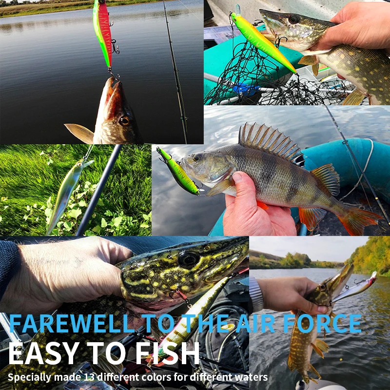 BEARKING 9.8cm 10g SP nurkowanie 2.1m profesjonalne Minnow Wobbler przynęty wędkarskie jakości jerkbaity sztuczna przynęta Predator tackles — zdjęcie 7