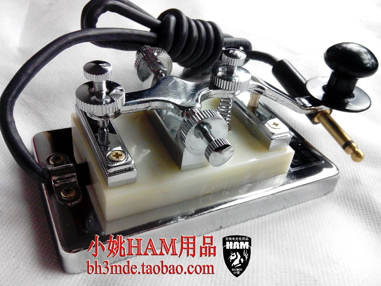 

Short Wave Radio Morse Morse Code CW Back Room Tool Telegraph Changshu K4 Key K-4 Hand Key