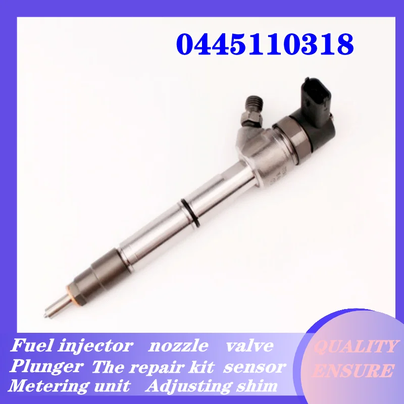 

Common Rail Injector Of Diesel Engine 0445110318 For D19tc Engine P1719 Of Dongfeng Wind Jianghuai Yunnei