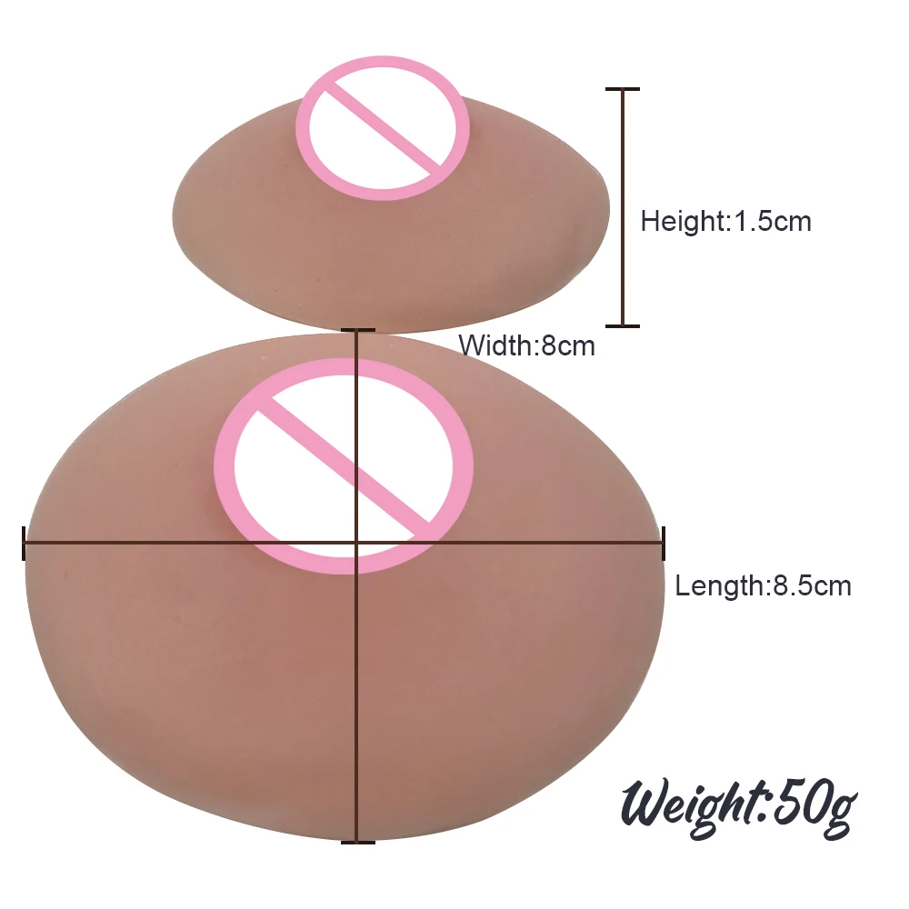 Tgirl Silicone Breast shields,Breast Pads,Nipple Cover Reusable Fake Breast Bachelor Favors Cosplay Boobs Props for Crossdresser