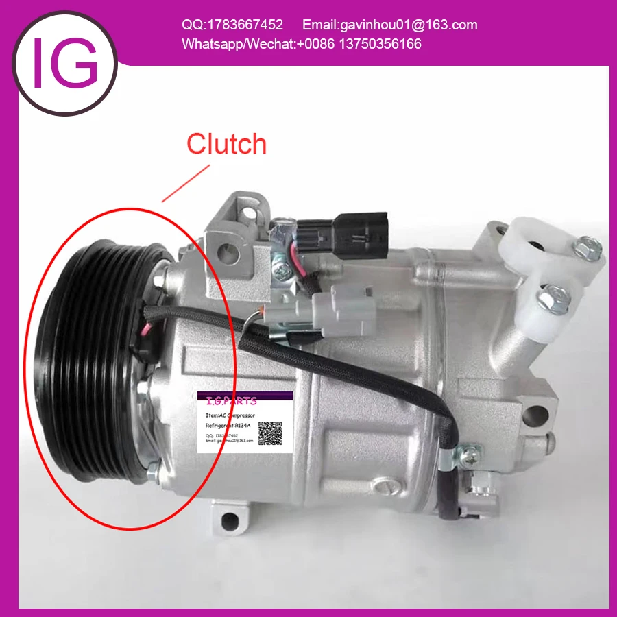 

For free shipping Auto AC Compressor Clutch For Car Nissan Serena C25 Compressor Air Conditioning Compressor Clutch