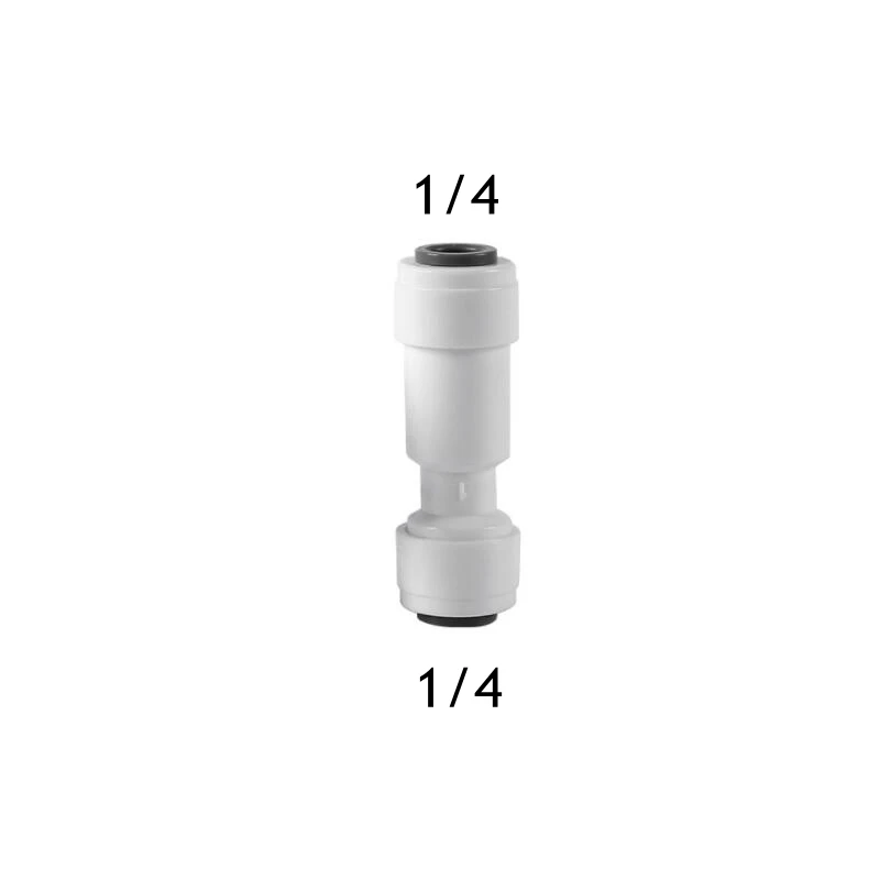 One-way RO Water Non-return Check Valve Straight Elbow 1/4\'\' 3/8\'\' Quick Connector Hose Pipe Fitting Water Filter Parts