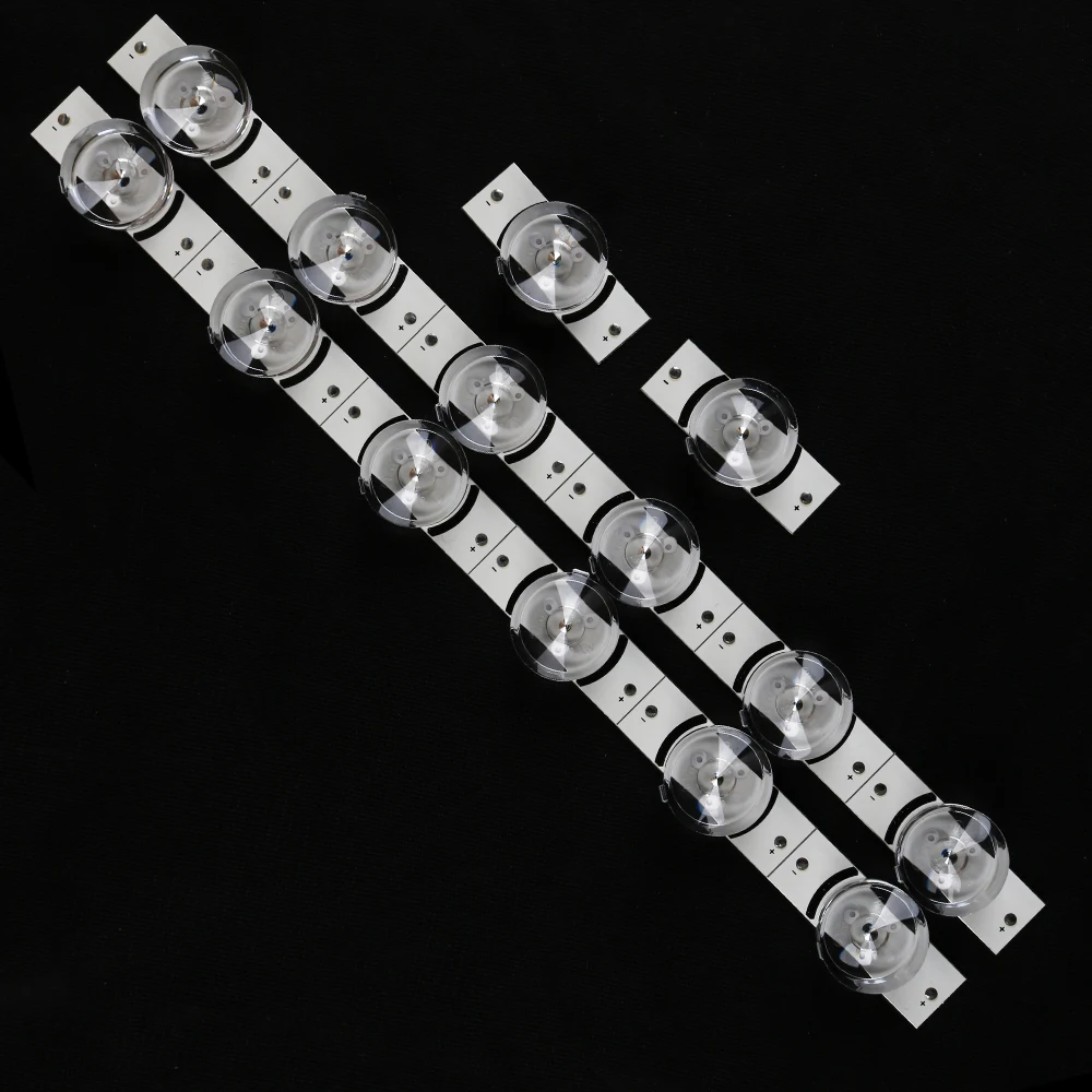 30/100/200pcs 6V SMD LG Lamp Beads With Optical Lens for 32-65 inch LED TV Repair With 2M Cable LED Backlight Strip Accessories