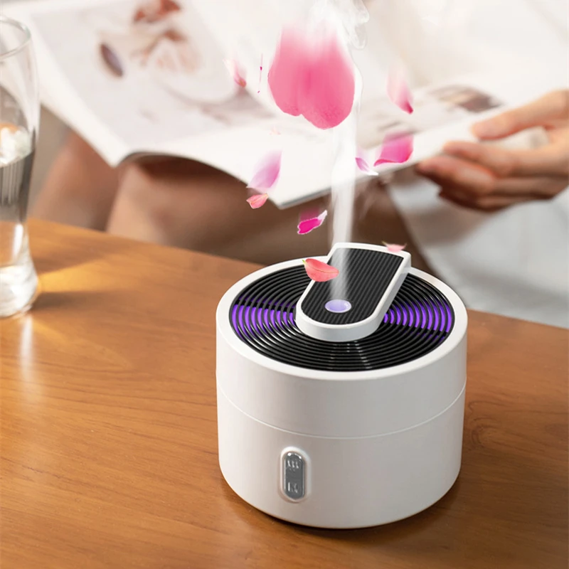 Difusor de aroma usb 220ml, gerador de névoa de óleo essencial, umidificador de ar ultrassônico, luzes led coloridas, difusor de umidificador de aromaterapia