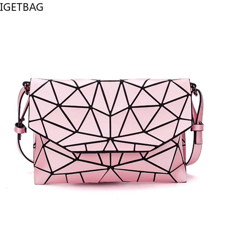 

Luminous Messenger envelope Bag pink Women's Geometric evening Clutch bags Crossbody shoulder bags for women 2020 bolsa feminina