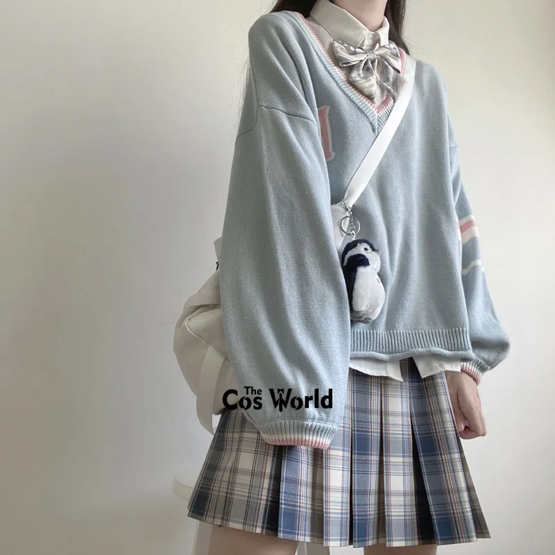 Bleating-faldas plisadas de cintura alta para niña, uniforme escolar, ropa japonesa de verano para estudiantes JK