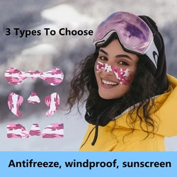 Outdoor Sports Antifreeze Face Sticker Winter Ski Skate Facial Windproof Protective Equipment Kinesiology UV Protection Tape