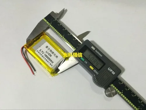 buy more will cheapNew full capacity 3.7V polymer lithium battery 803450 1600mAh MP4 navigator / equipment / miniature toy model
