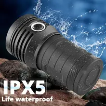 Super Bright 10400mAh LED Flashlight #4