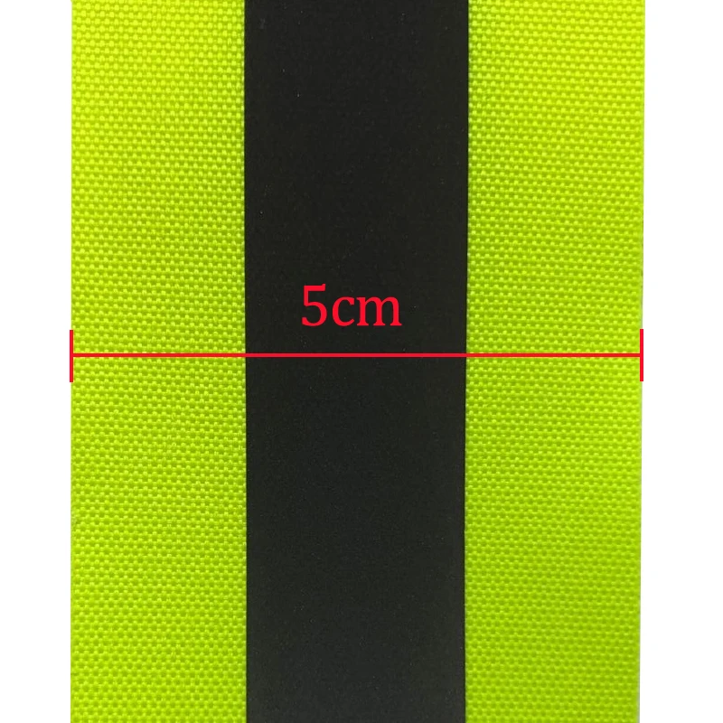 Reflective Strip Safety Conspicuity Segmented Tape Fabric Sew On Clothes