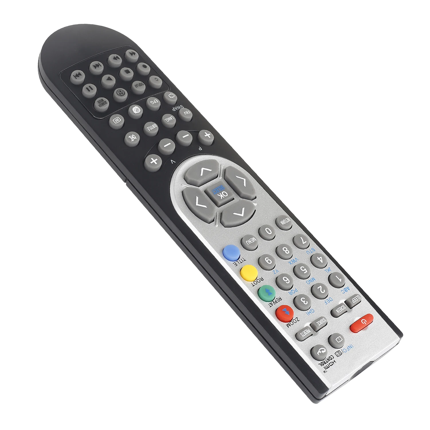 جهاز التحكم عن بعد الشامل لتلفزيون أوكي ، RC1900 ، 16 ، 19 ، 22 ، 24 ، 26 ، 32 ، 37 ، 40 ، 46 "، V19 ، L19 ، C19 ، V22 ، V24 ، L24 ، v26 ، L26 ، C26 ، V32 ، C32 ، V37