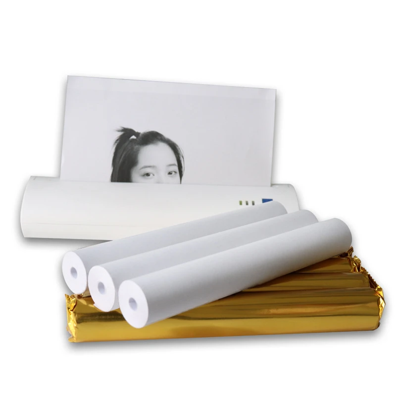 10 Rolls Thermal Paper Photo Printer Instant Print Kids Camera Printing Paper 210*30mm for A4 Printer Photo Printer