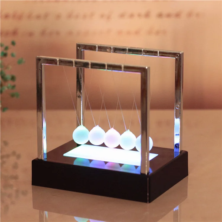 Creative permanent ball ornaments Newton pendulum ball collision ball suspension maglev office decoration shop interior