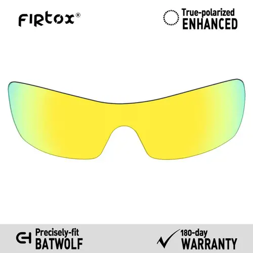 Imagen 2 del producto Lentes polarizadas Firtox True UV400 de repuesto para gafas de sol Oakley Batwolf OO9101 (solo lentes compatibles) - Varios colores