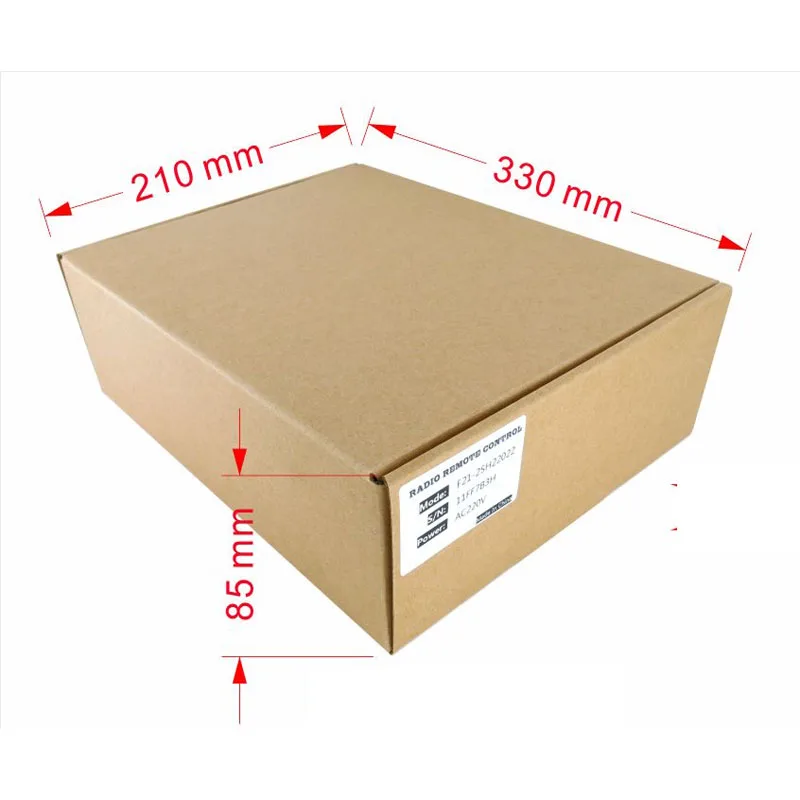 F21-2S-Y industrial wireless remote control elevator remote control switch 500M long-distance elevator customization 2025
