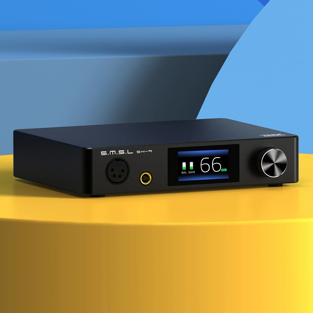 SMSL SH-9เครื่องขยายเสียงหูฟัง THX AAA เทคโนโลยี RCA/XLR Balanced 6.35มมหูฟัง SH9