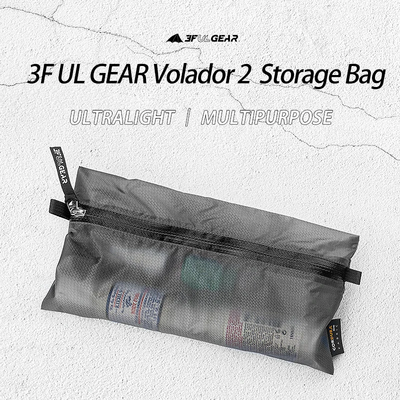 3F UL GEAR Volador 2, bolsa de acabado resistente al desgaste, multiusos, artículos diversos, bolsa de almacenamiento, bolsa de artículos de tocador