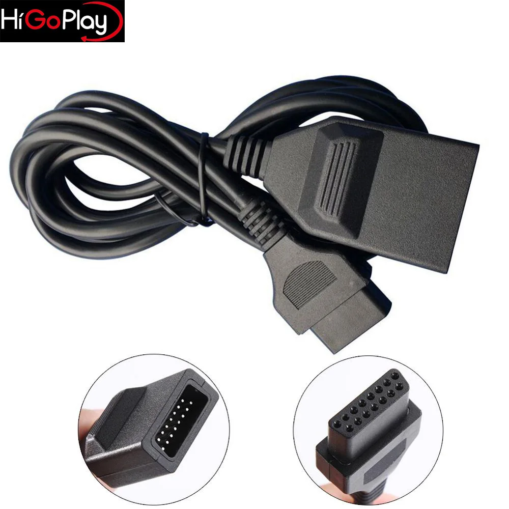 HIGOPLAY 1.8M/3M Bộ Điều Khiển Chơi Game Joystick Cáp Nối Dài Dây Kết Nối Cho SNK Neo Geo