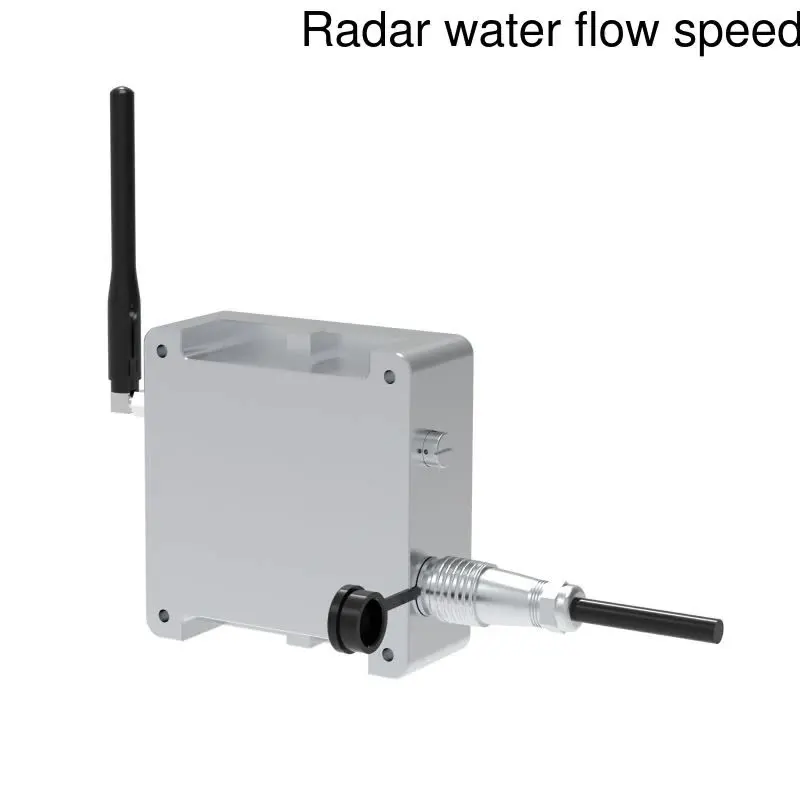 RD-200-MODBUS RTU open channel radar water flow velocity sensor for river