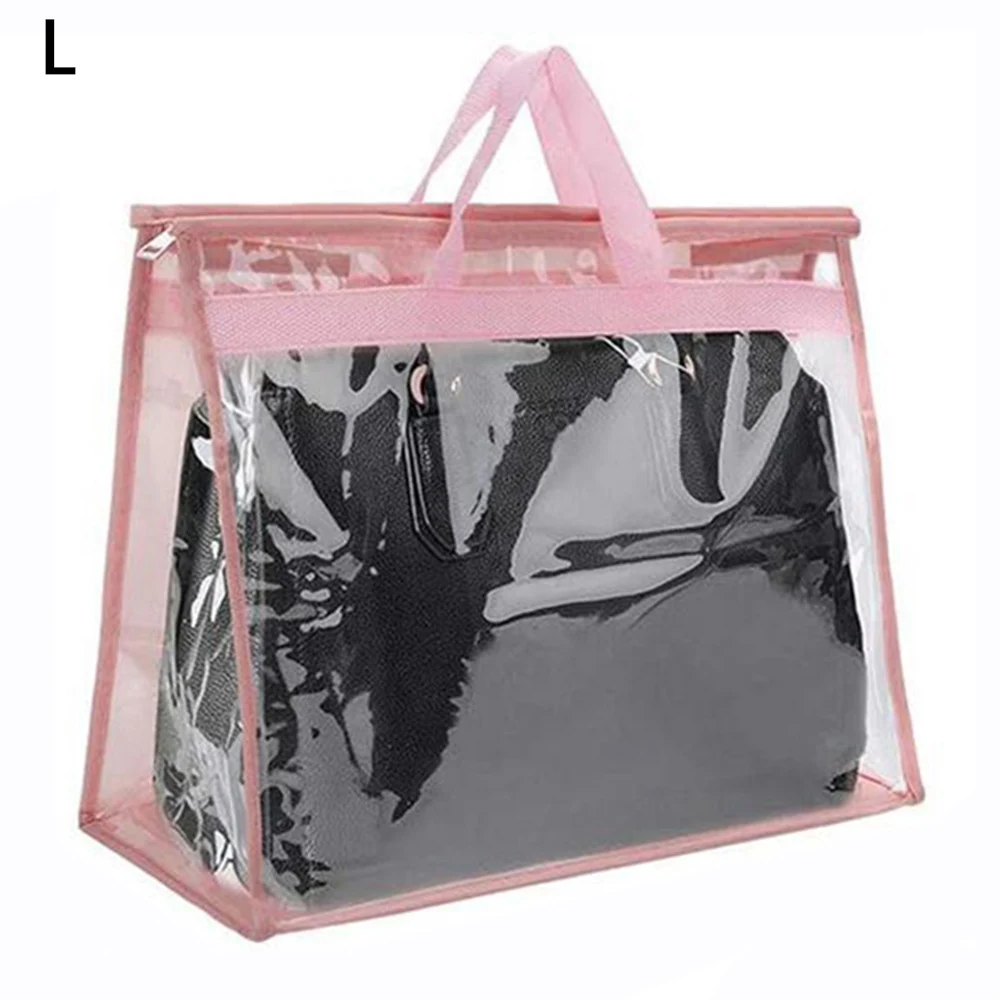 1PC Waterproof Bag Transparent Makeup Bags Large Capacity Double Zipper Cosmetic Bag With Handle For Outdoor Travel Handbag