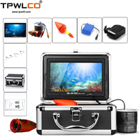 Fish Finder Underwater Fishing Camera With 7inch Color 1000TVL Support DVR 15/30m Cable 12pcs LEDS Video Waterproof Camera