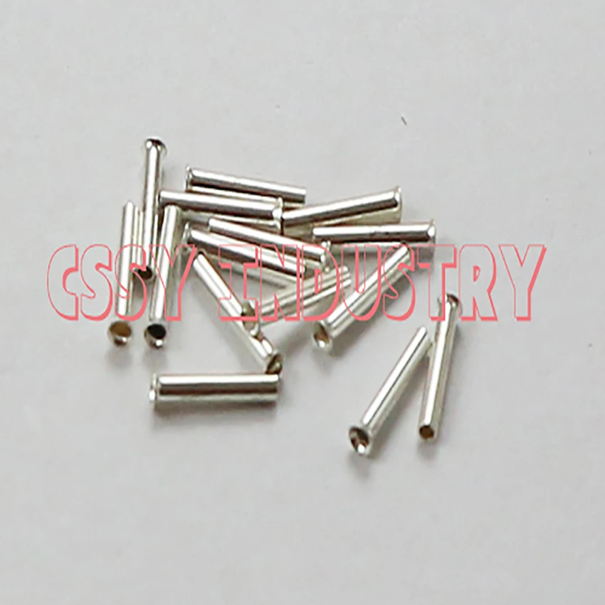 500pcs Tube naked Bare End 2.5-6.0 Square EN2508,2510,2512,2518 4009 4012 4018 6010 6012 Cold-pressed Tubular Terminal