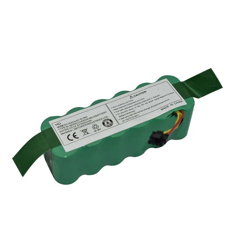 Bateria para kitfort kt504 haier t322 t321 t320 t325/panda x500 x580/ecovacs espelho cr120/dibea x500 x580 eje kk8 aspirador de pó