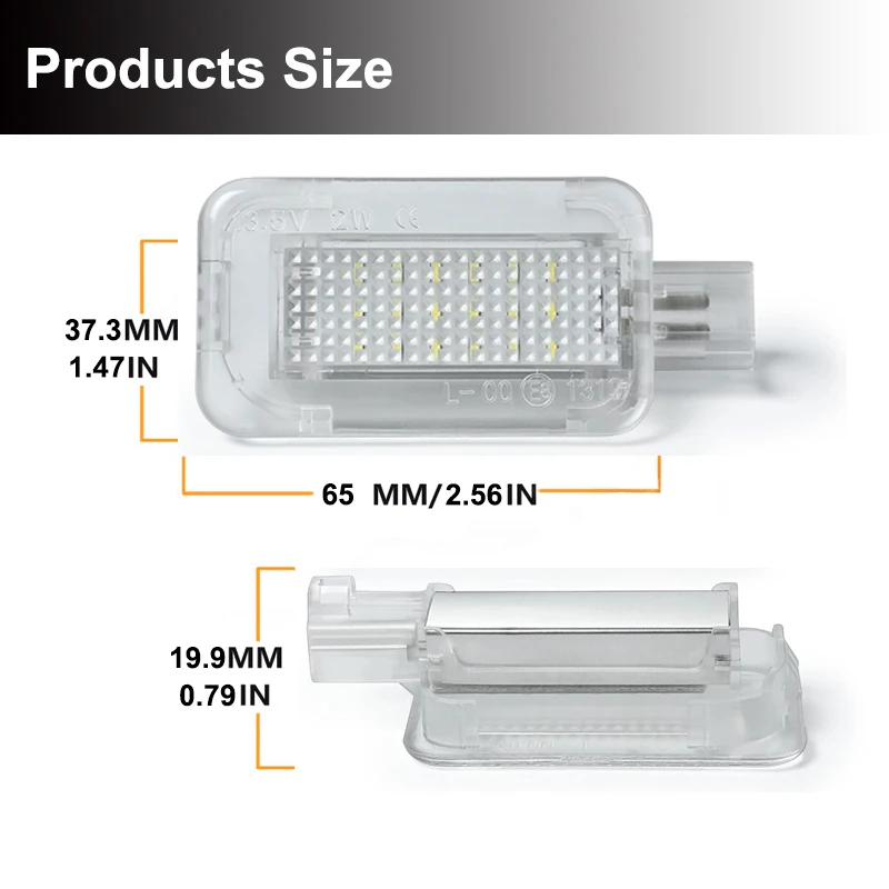 1個12v led荷物ランプインテリア車のトランクコンパートメントライトホンダアコード市4Dシビック4D FR-V 5D洞察5Dジャズ/フィット