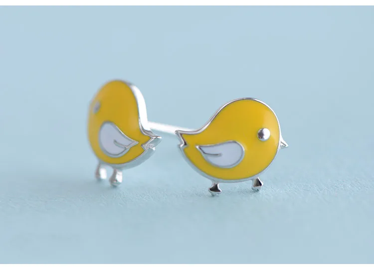 REETI 925 sterling silver bird Stud Earrings for Women Elegant Wedding Jewelry pendientes mujer moda 2019 Brincos