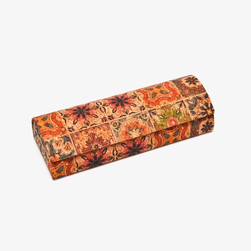 Spectacle Case Retro Exotic Pattern Creative Spectacle Case Tribal Totem Art Personality Sunglasses Storage Box Sunglass Case