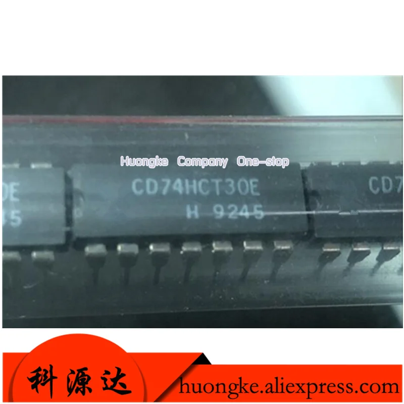 10PCS/LOT CD74HCT30E DIP14 MC14512BCP DIP16 SN74LS02N DIP-14 SN74LS244N DIP20 Buffer/Line Driver