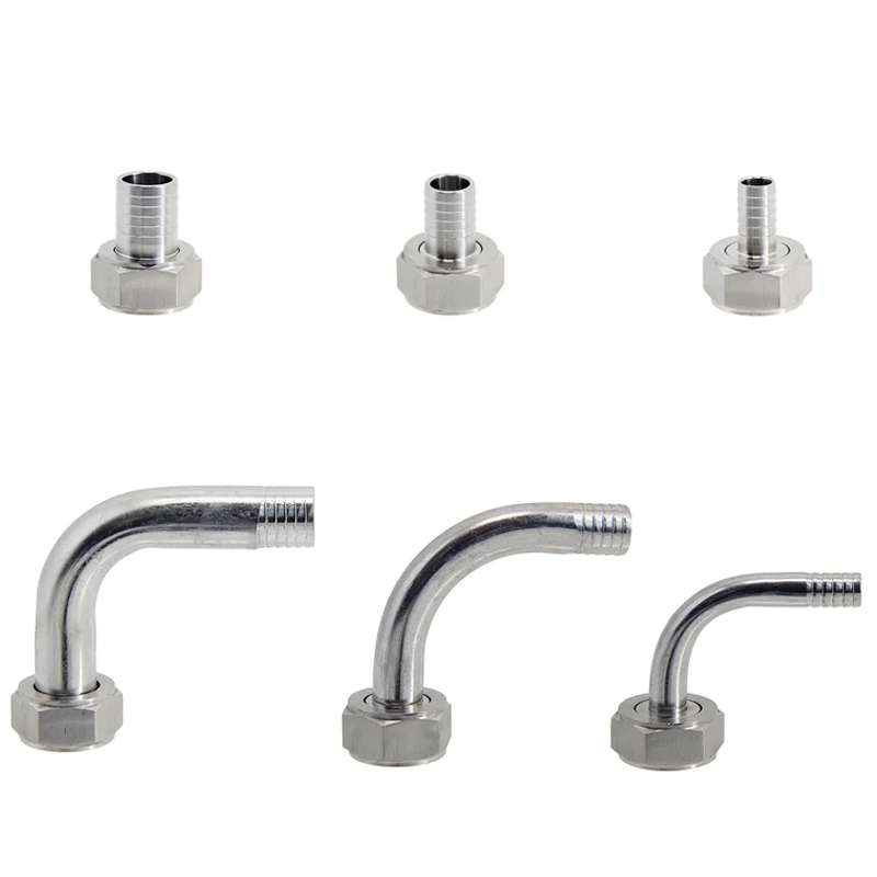Szybkie złącza 1/2 "BSP 304 stal nierdzewna Food Grade o-ring Homebrew montaż pompy rurowej