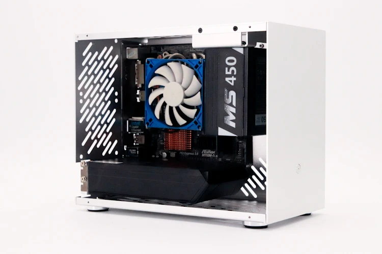 A4 aluminum alloy mini case ITX small game computer chassis support Graphics card pc case SFX