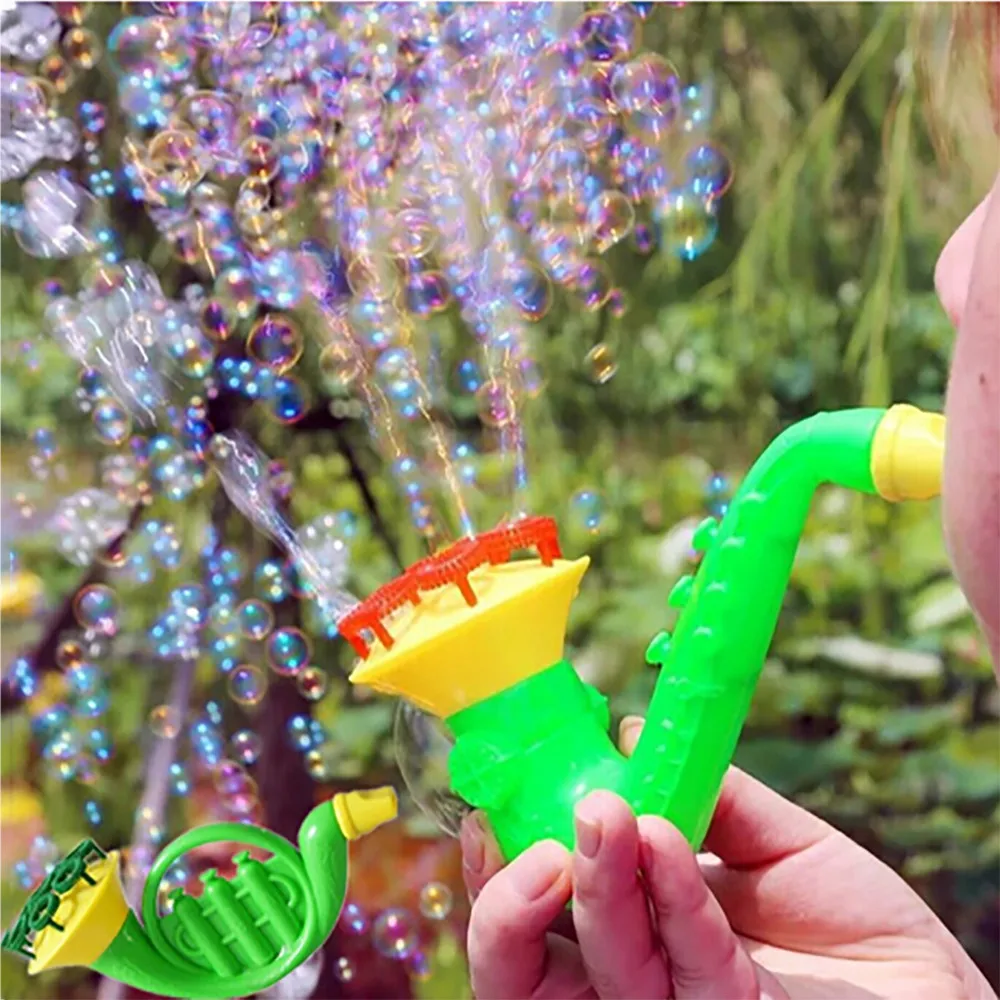 Kids toys Water Blowing Toys Bubble Gun Soap Bubble Blower Outdoor Kids Child Toys Random Color toys for children