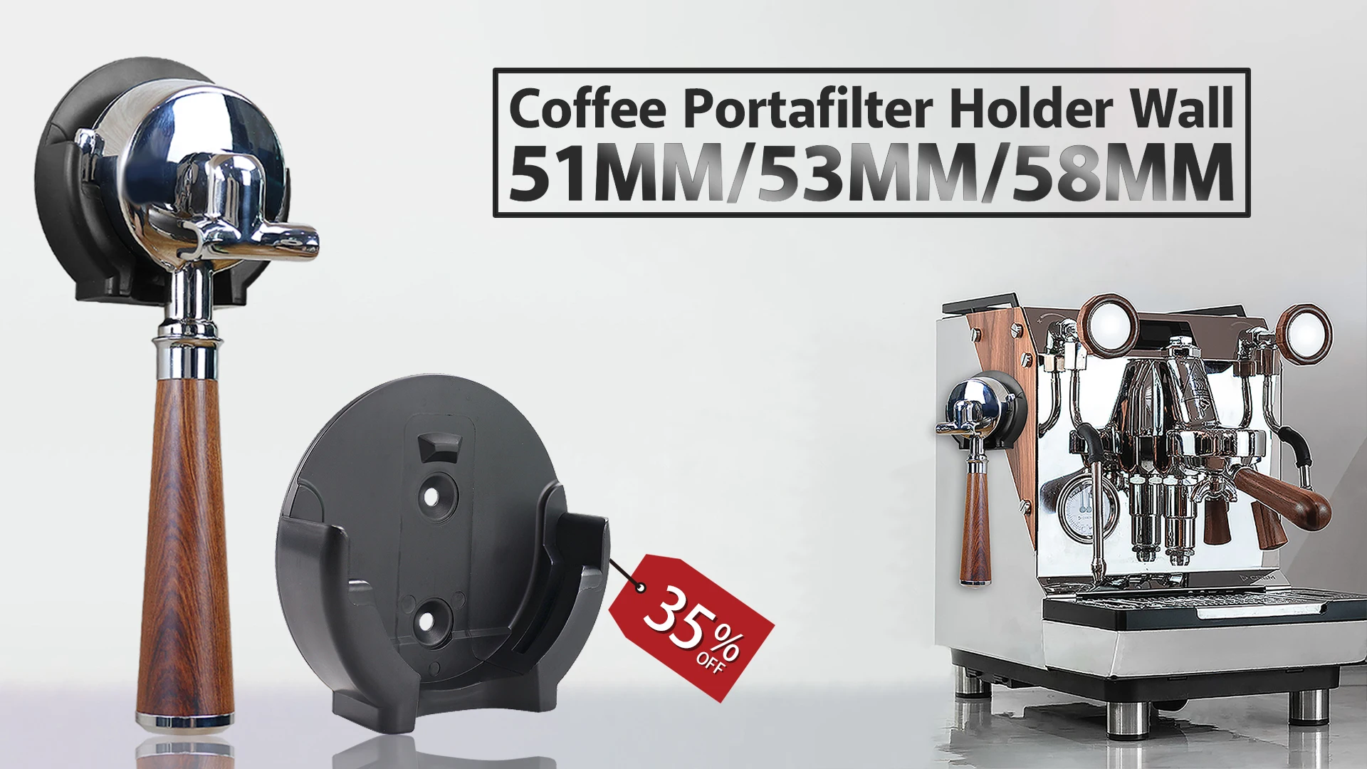 54 mm Kaffee-Siebträger ohne Boden, nackt für Breville Sage 870 878 880 Filterkorb, Espressomaschine, Zubehör, Barista-Werkzeuge – Detail 4