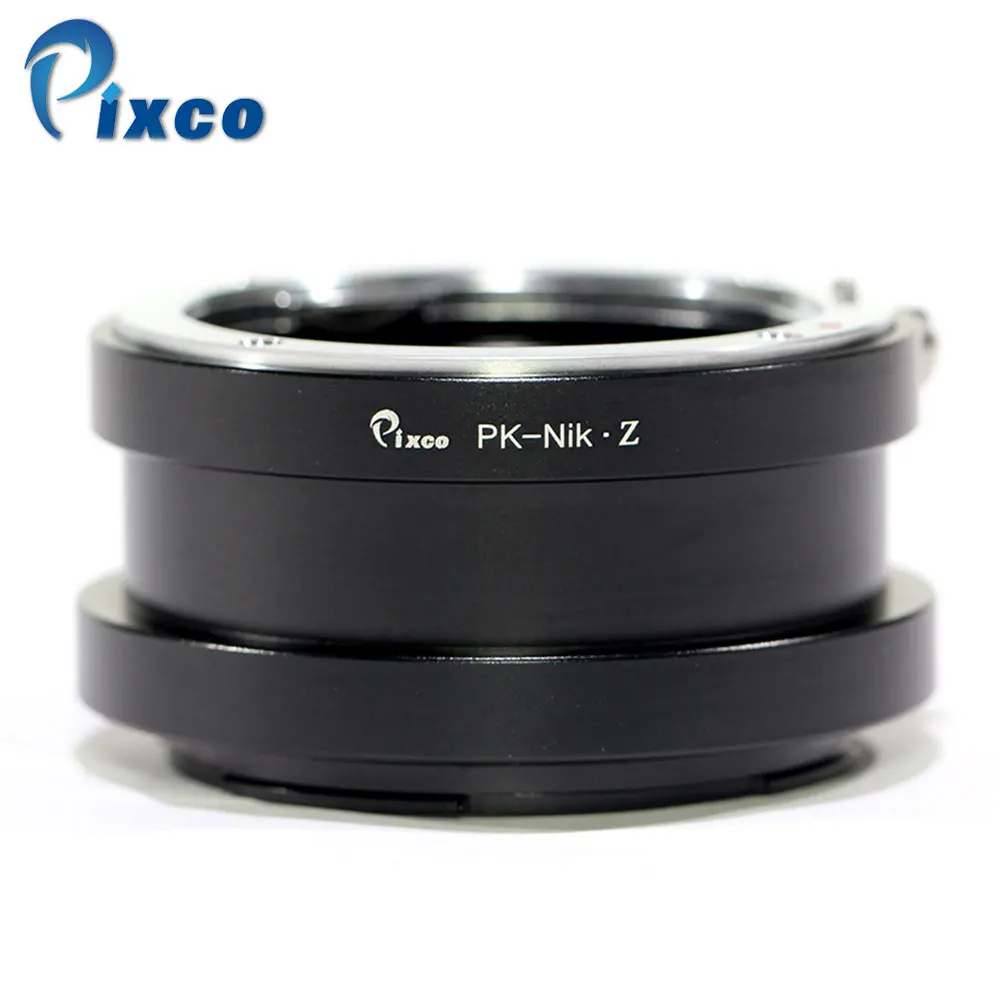 Anello adattatore attacco obiettivo Pixco per obiettivo Pentax K PK per fotocamera Nikon Z Mount PK-Nikon Z Z fc Z50II/Z5/Z50
