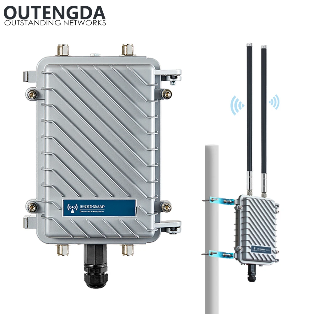 11AC 2.4G 5G WiFi Access Point Outdoor CPE AP Router Wi-Fi Signal Amplifier Repeater Outside Long Range WiFi Wireless Router Poe