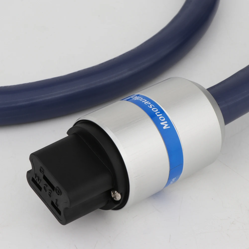 hifi OFC Copper 5.5Square audio power cable EUR version AC Mains Power cord 20A power cord