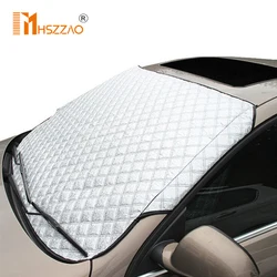 Car Front Window Screen Cover Auto Sun Cover Car Windshield Shade Dust Protector Anti Snow Frost Ice Shield Car Windscreen Cove