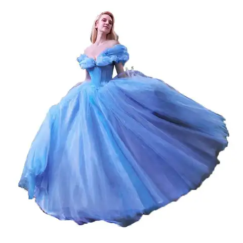 Charmingbridal Ball Gown Princess Cinderella Quinceanera Dresses Butterfly Off the Shoulder Ball Gown Prom Graduation Dresses