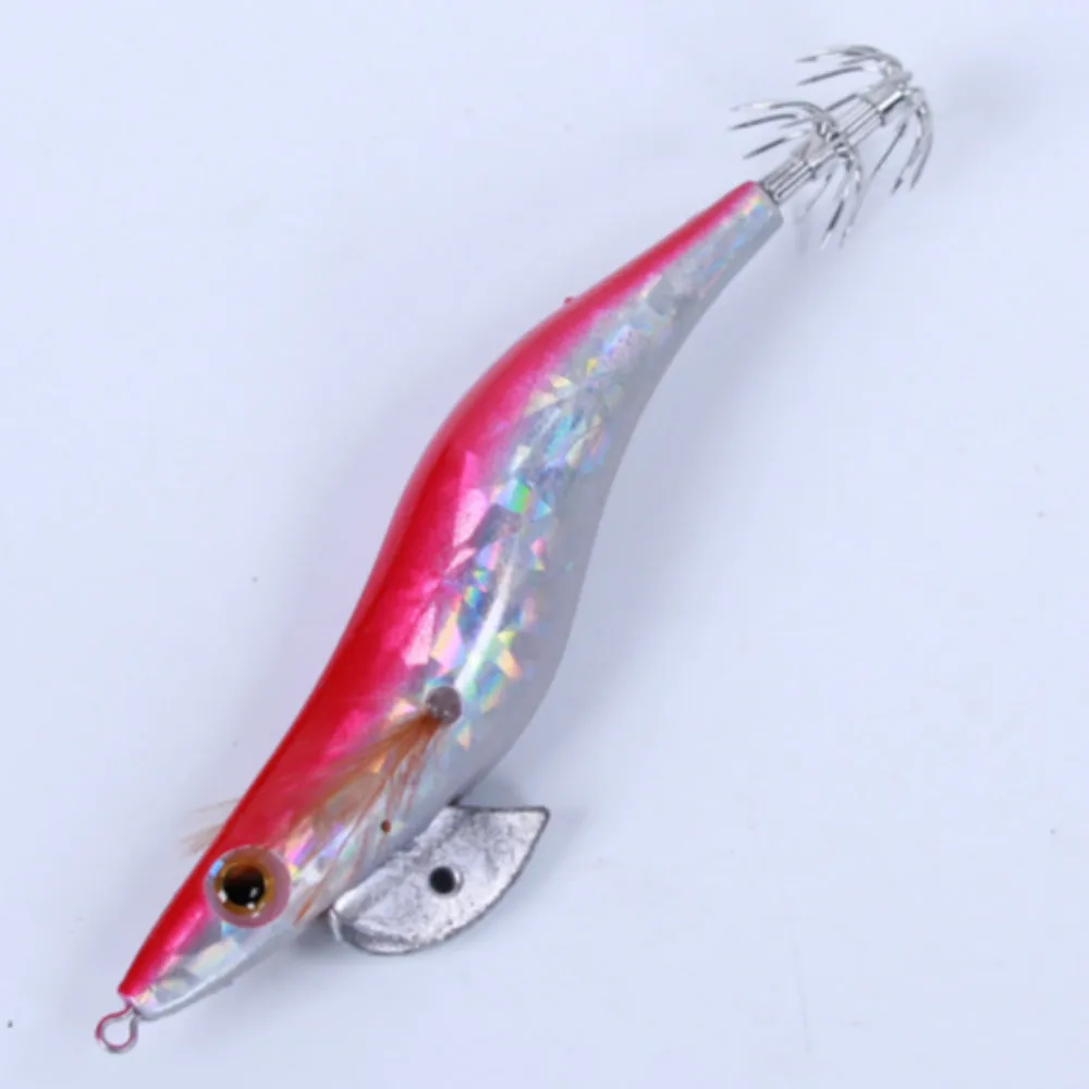 Plastic Squid Bait, Fishing Bait, Egi, Cuttlefish, Octopus, 3.5 #, Hard Bait