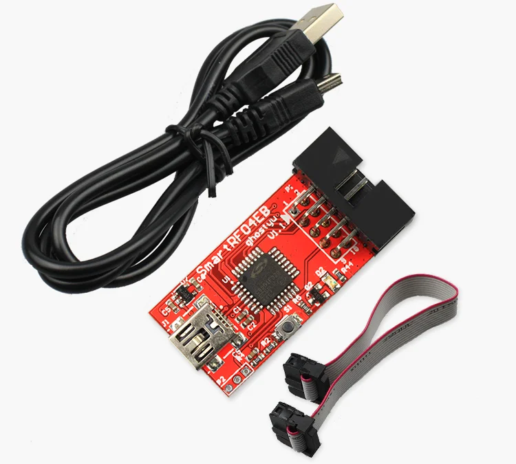 Bluetooth-compatible ZigBee Emulator SmartRF04EB Downloader Supports CC2530 CC2540 Protocol Analysis