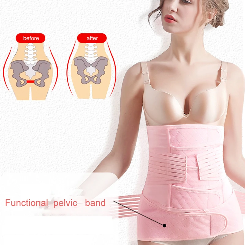 Vip Link Maternity Postpartum Belt Recovery Bandage Slim Waist Cinchers Shapewear Body Shaper Trainer Corset Afer Pregnancy