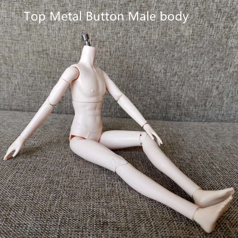 Ken Prince Male Doll Body Figure Multi-Joints Movable Doll Toy Body DIY Dressing Makeup Learning Toys Bridegroom Boyfriend Toy