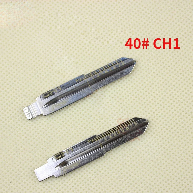 

CH1 Engraved Line Key Blade Locksmith tools For Chevrolet Epica Captiva Scale Shearing Teeth Cutting Key Blank (No 40)