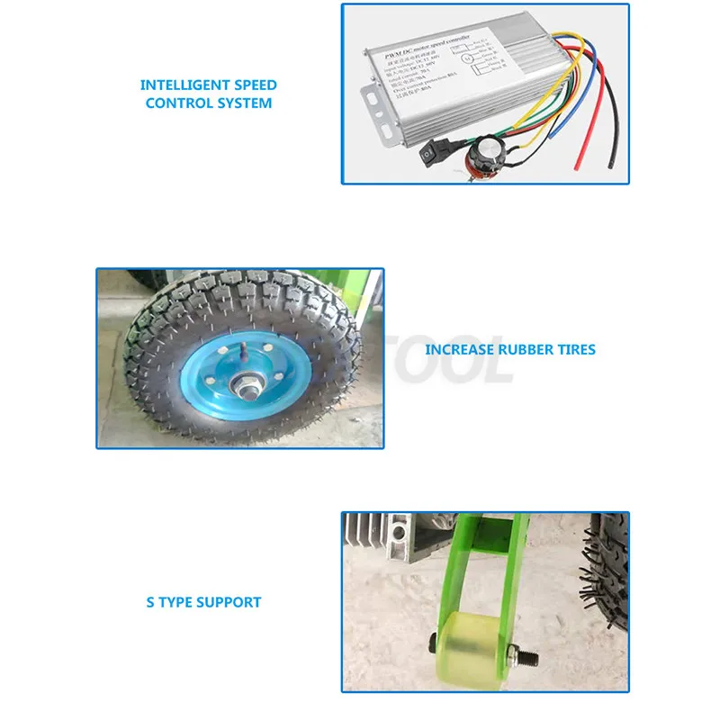 Imagem -06 - Máquina de Escalada de Escada Elétrica Ferramenta Escada Carrinho de Mão do Carro Alpinista Carrinho de Escalada Caminhão Plano 250kg 850w