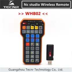 Nc studio USB Wireless Remote Handle weihong DSP Control handle for cnc engraving cutting machine HB02 WHB02