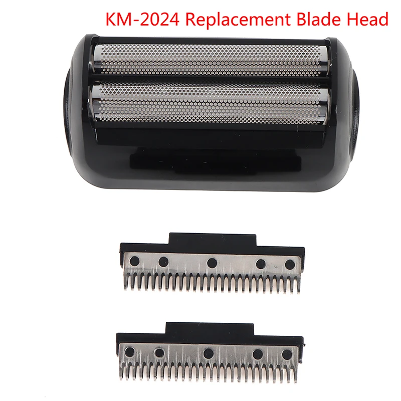 1Set Electric Shaver KM-2024 Razor Mesh Blade Net Original Replacement Razor Blade Shaver Head For Mens Beard Shaving Parts